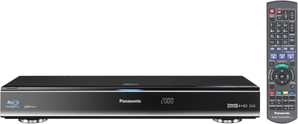 Panasonic DMR-BWT800EB 500GB Blu-ray Disc Recorder with Twin