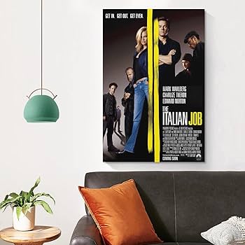 Amazon.co.jp: ミニミニ大作戦 The Italian Job ポスター 映画 部屋