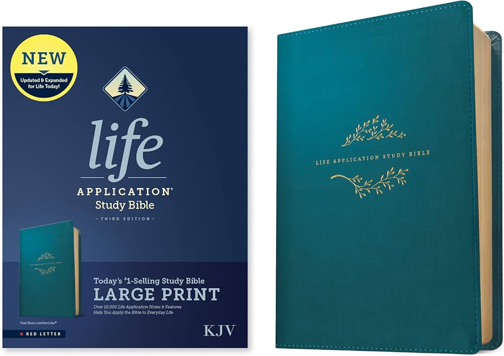 KJV Life Application Study Bible, Third Edition, Large Print