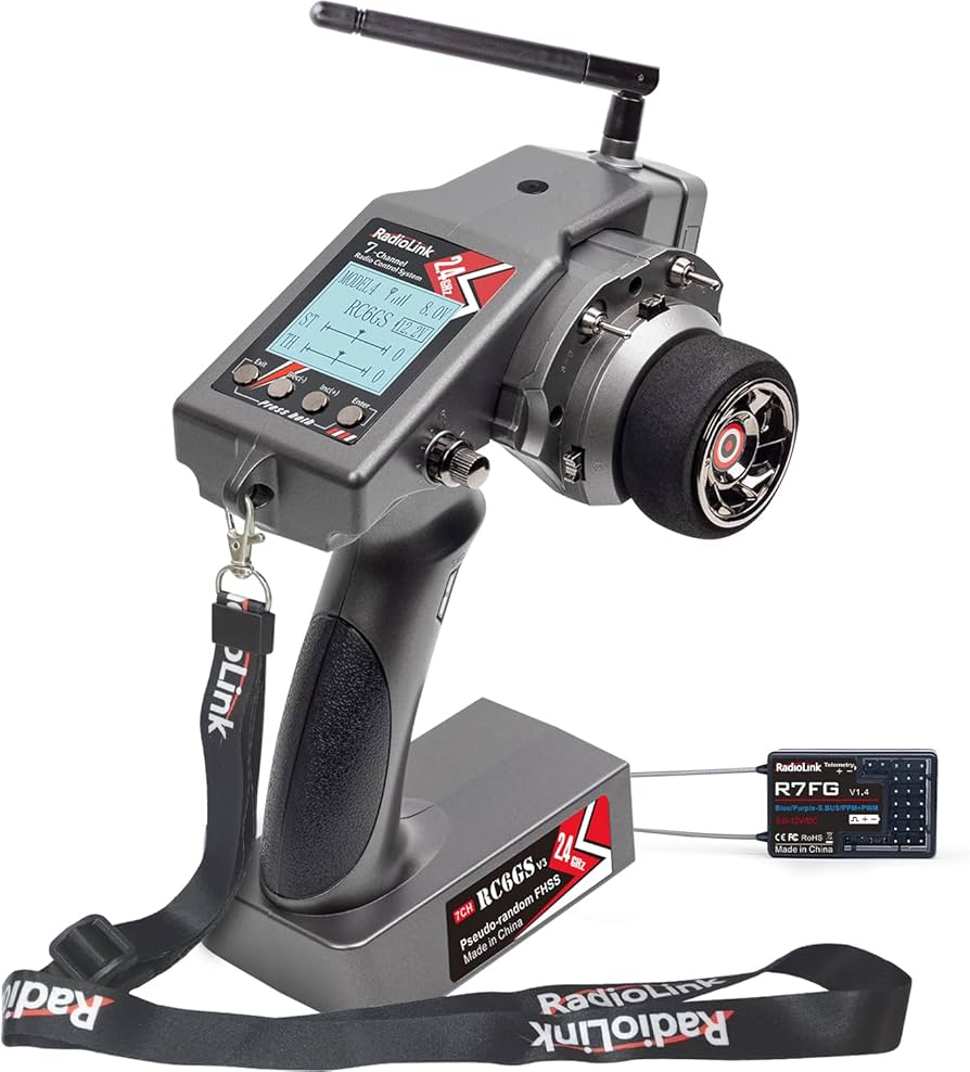 Amazon | Radiolink RC6GS V3 2.4G 7CH RCカー用送信機 技適対応品