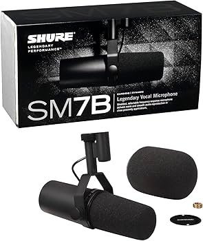 Amazon.co.jp: SHURE シュア SM7B : ダイナミックマイク
