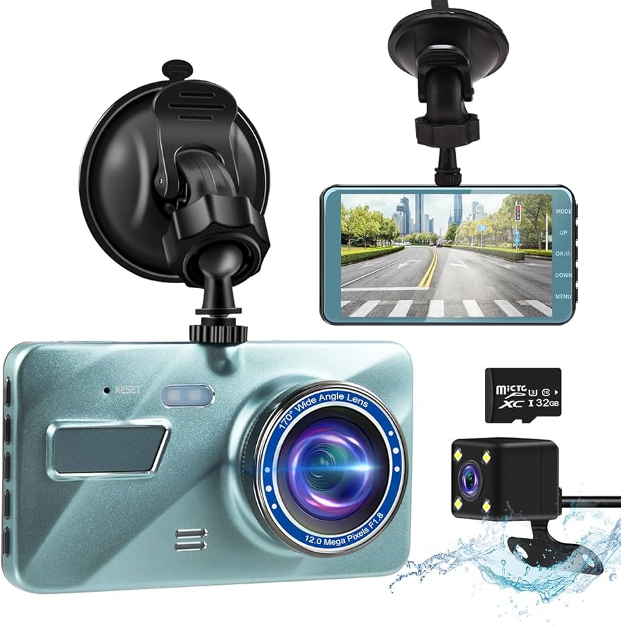 Amazon.co.jp: DWCQRTM ドライブレコーダー 小型ドラレコ 前後カメラ