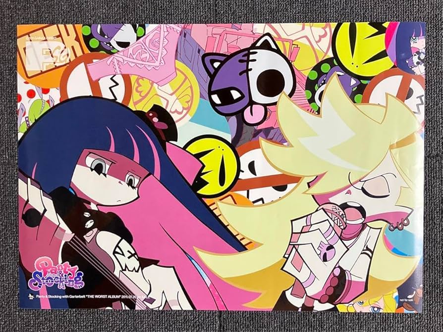 Amazon.co.jp: パンティ&ストッキングwithガーターベルト ポスター 今