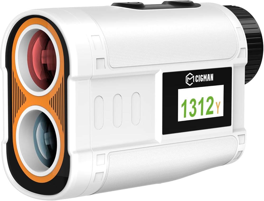 Amazon.co.jp: CIGMAN 1200m/1312ydゴルフレーザー距離計 液晶