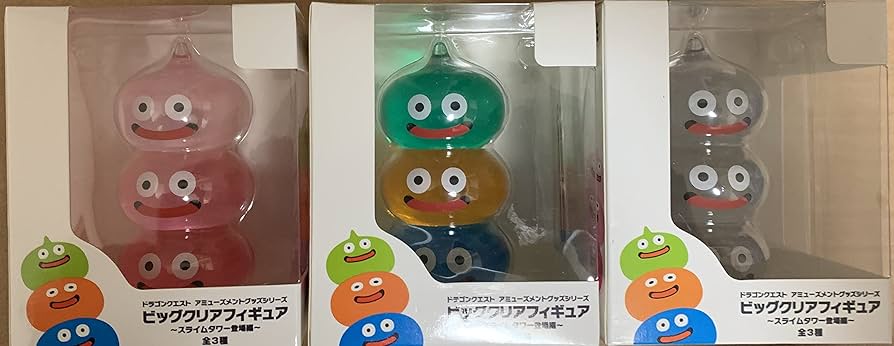 Amazon | ビッグクリアフィギュア スライムタワー登場編 全3種セット