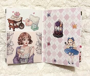 Amazon.co.jp: おすそ分けファイル 女の子 海外ステッカー HWARA 1