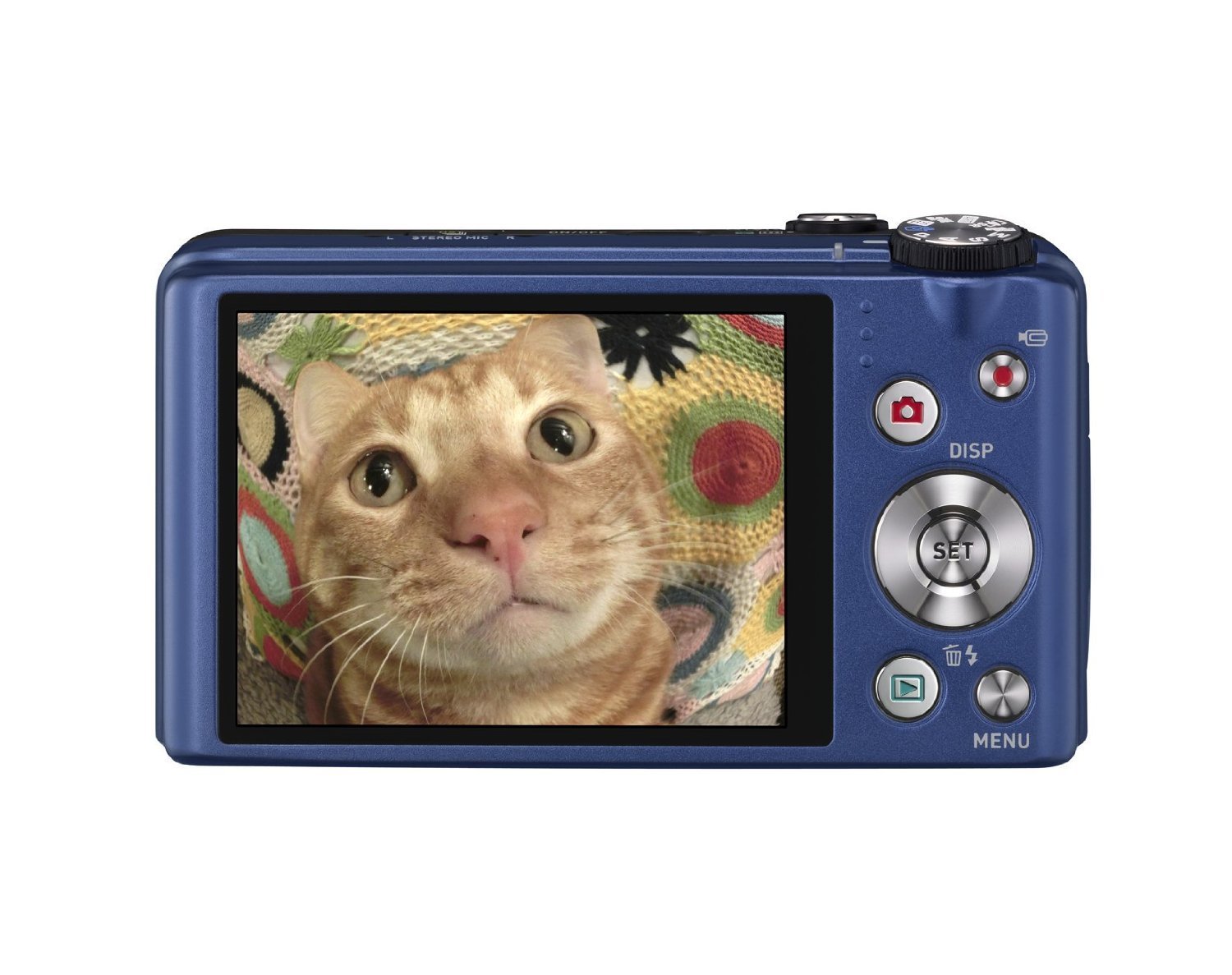 Amazon | CASIO デジタルカメラ EXILIM ZR410 ブルー 1610万画素 広角