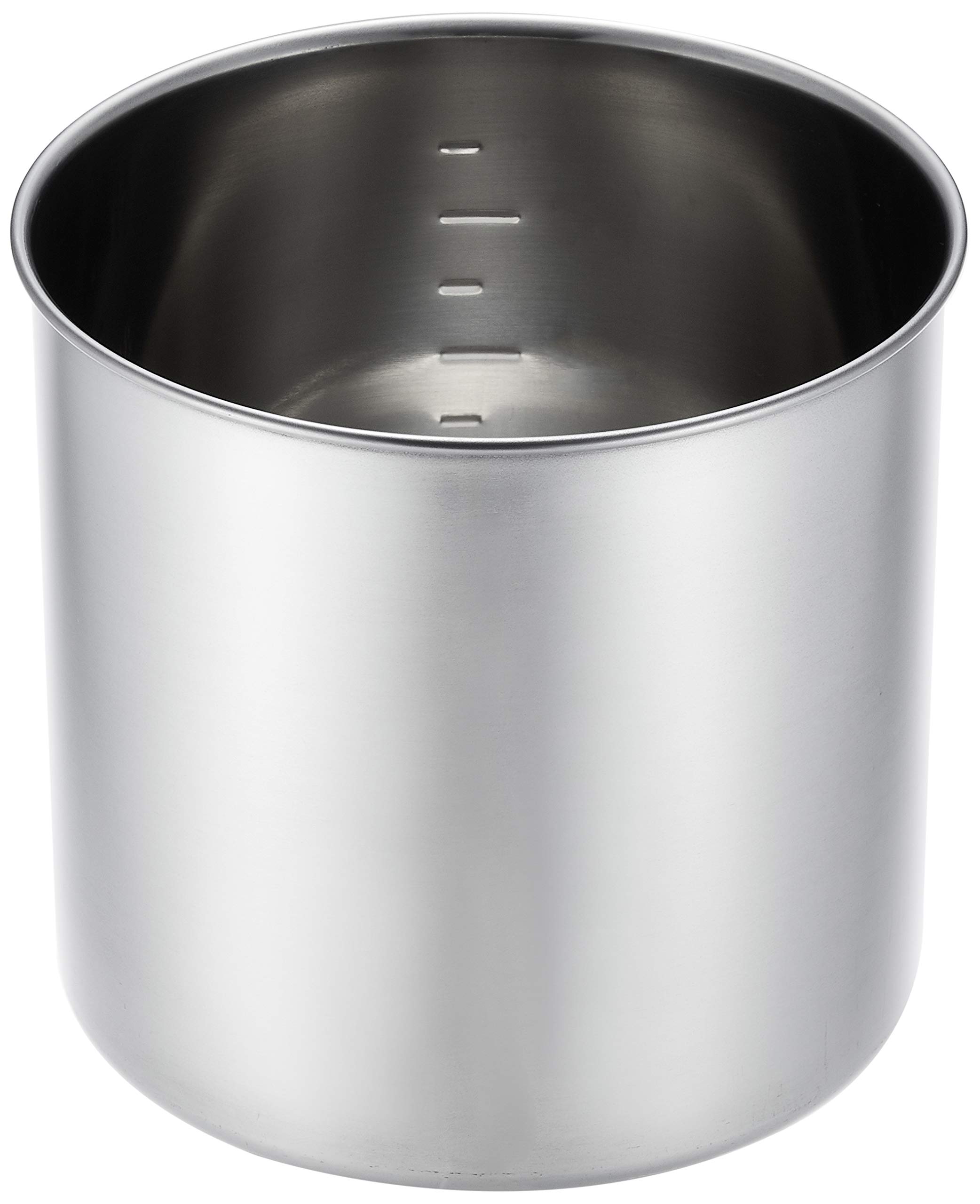 Amazon.co.jp : EBM 18-8 キッチンポット/寸胴鍋 14cm 手無 : ホーム