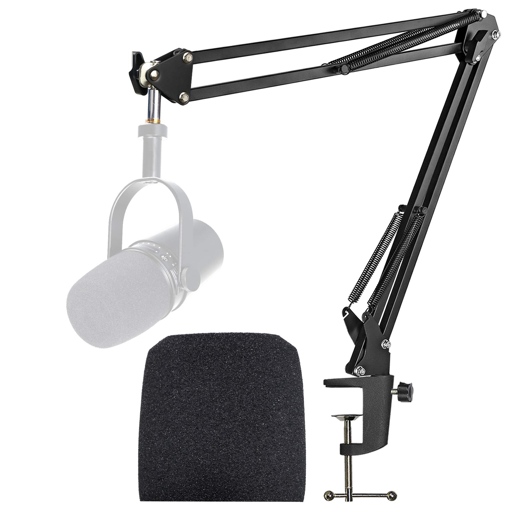 Amazon.com: MV7 MV7X MV7+ Boom Arm - Mic Arm with Foam Cover