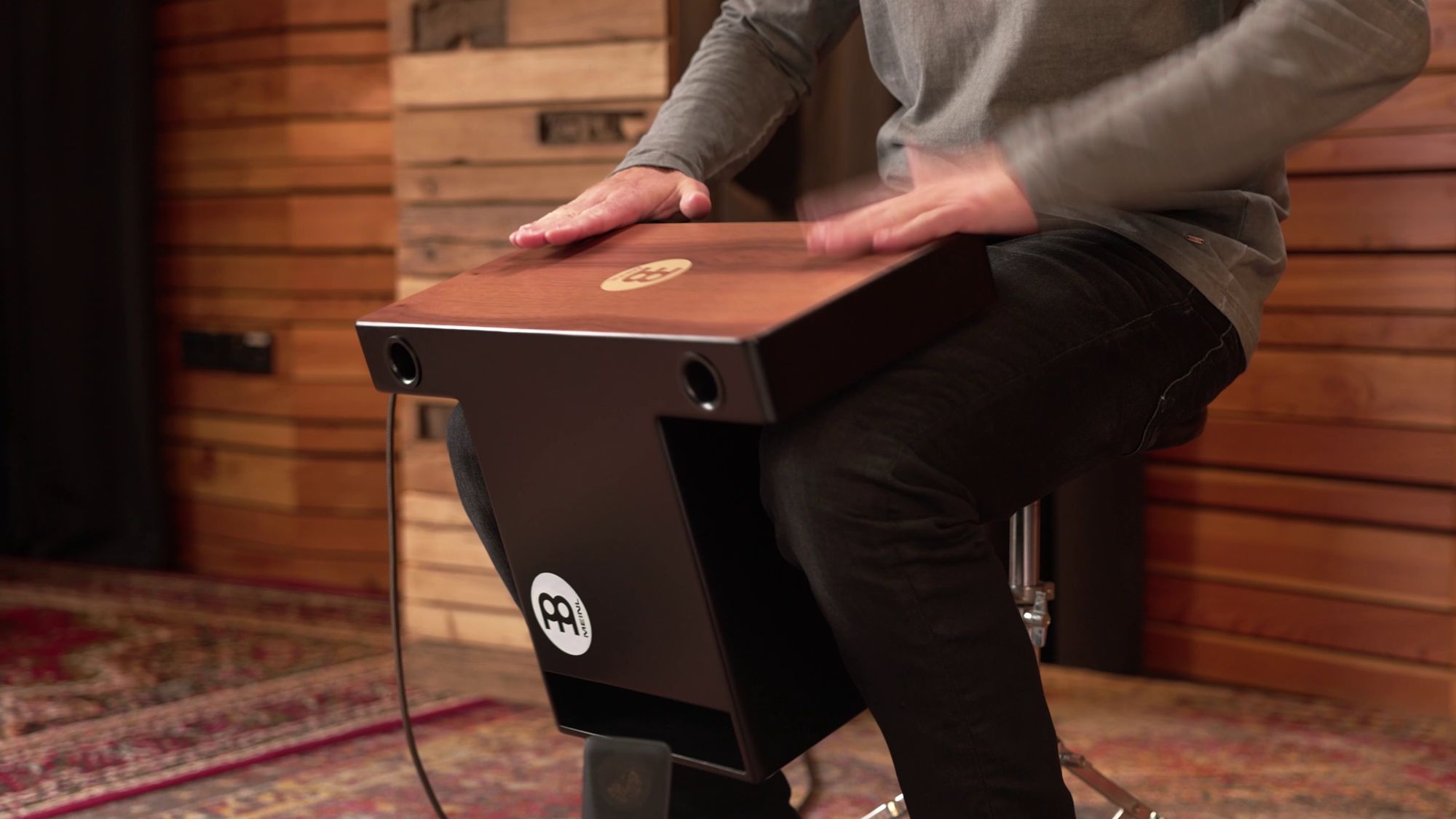 Amazon.com: Meinl Pickup Slaptop Cajon Box Drum with Internal