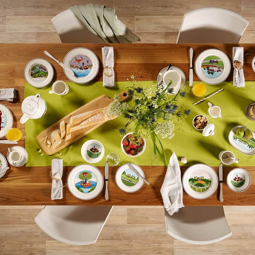 Amazon.com | Villeroy & Boch Design Naif Collection Bread & Butter