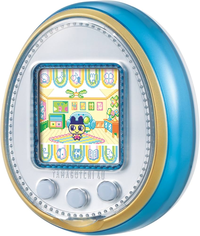 Bandai Tamagotchi 4U Blue (Tamagotchi 4U Blue) (Japan Import