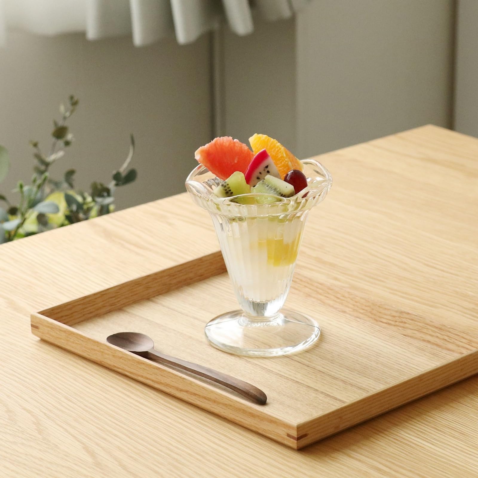 Amazon｜パフェグラス クリア 190ml 6個セット デザート サンデー 容器