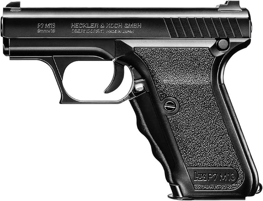 Amazon | 東京マルイ No.13 H&K P7M13 HG 10歳以上エアーHOPハンドガン