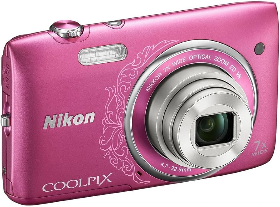 Amazon.com : Nikon COOLPIX S3500 20.1 MP Digital Camera with 7x