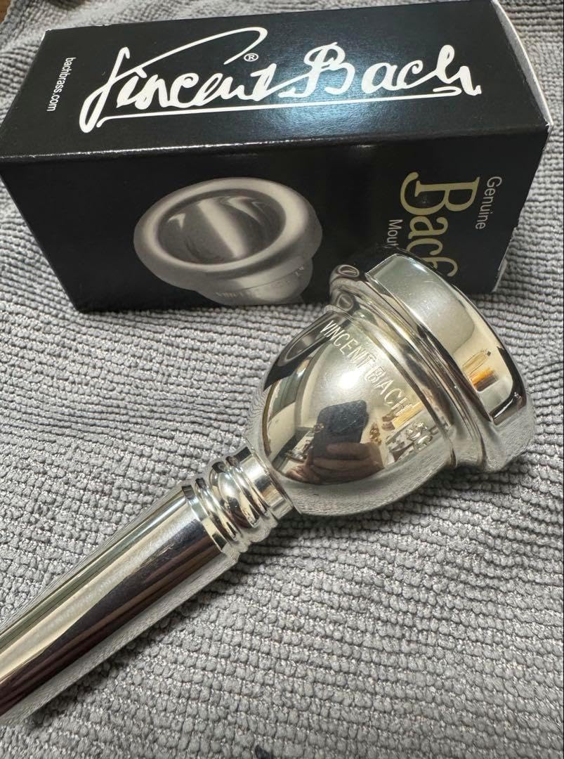 栗さん Bach 5Gトロンボーン(ユーフォニアム)マウスピース 太管用 Bach