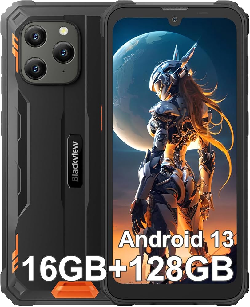 Amazon | [2024 Android 13 タフネススマホ]Blackview BV5300Plus
