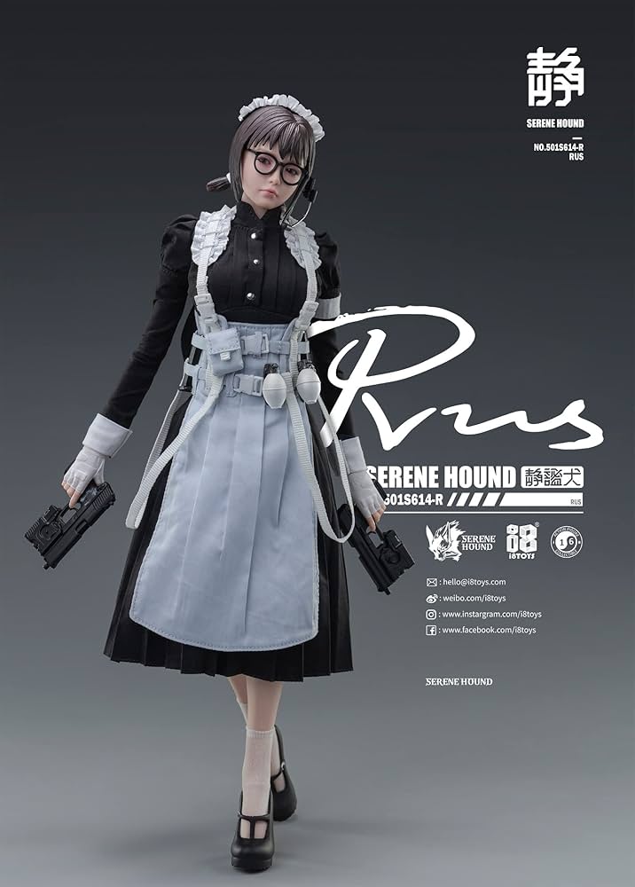 Amazon | [Tbmodel] i8TOYS 1/6 フィギュア Serene Hound Rus 素体
