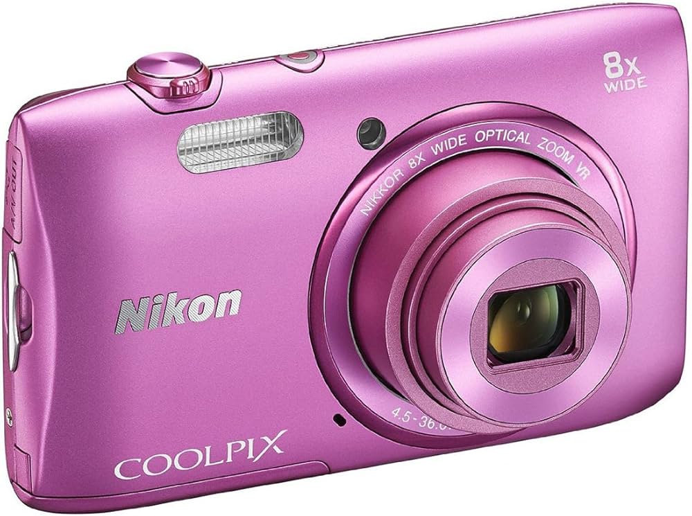 Nikon COOLPIX S3600 20.1 MP Digital Camera with 8x Zoom NIKKOR