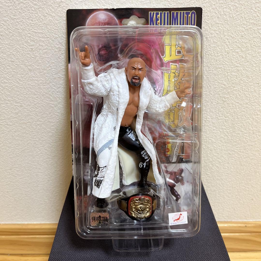 R*-様 新日本はプロレス 武藤敬司 キャラプロ フィギュア ⁄ 未塗装 試作品