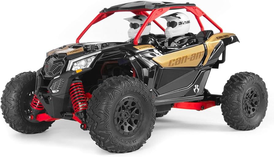 Amazon.com: Axial Yeti Jr. Can-Am Maverick X3 RC Rock Racer 4WD