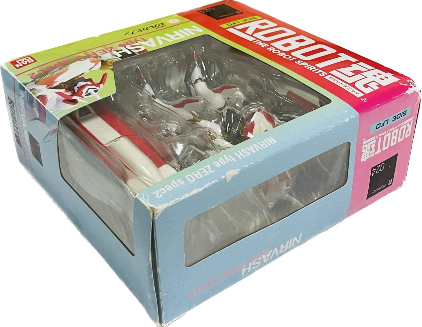 Amazon.com: Robot Spirits Nirvash Type ZERO Spec2 Action Figure