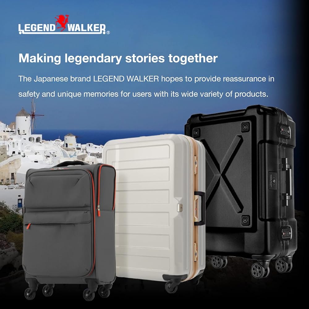 Amazon.com | LEGEND WALKER Hardside Expandable Zipper Luggage