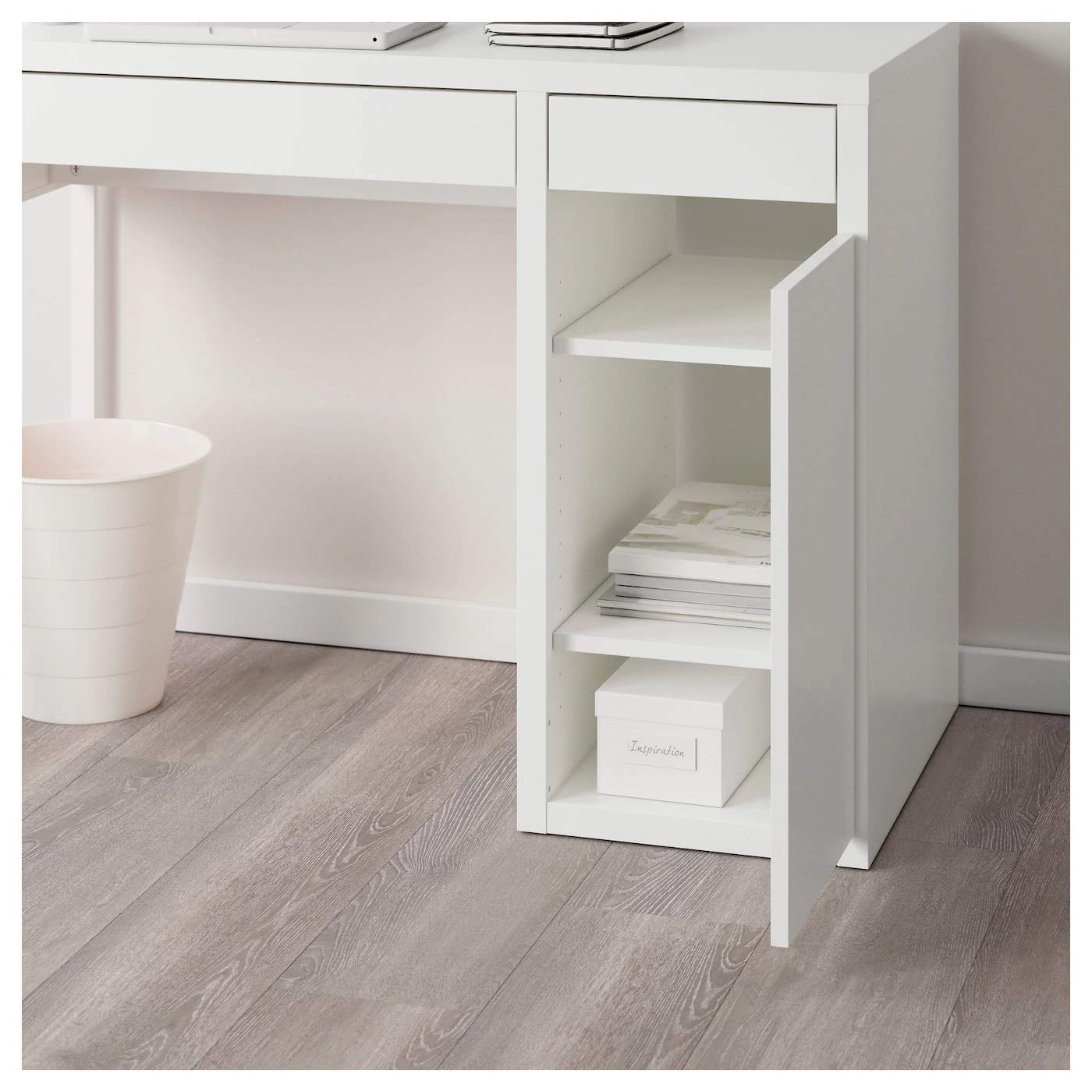 Amazon.co.jp: IKEA MICKE デスク ホワイト 105x50 cm (41 3/8x19 5/8