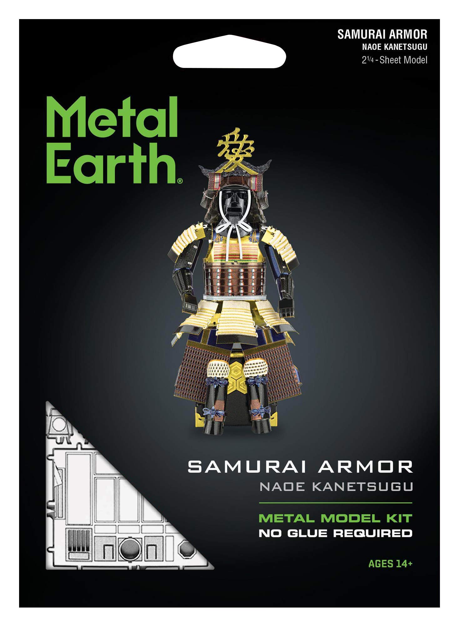 Amazon.com: Fascinations Metal Earth Samurai Armor (Naoe Kanetsugu