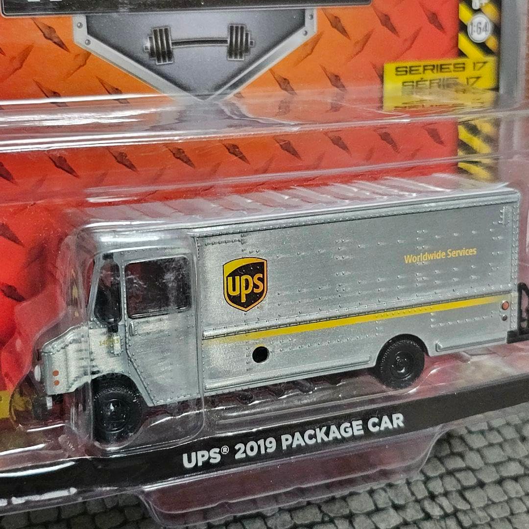 チェイス グリーンライト UPS 2019 パッケージカー 1 64 チェイス