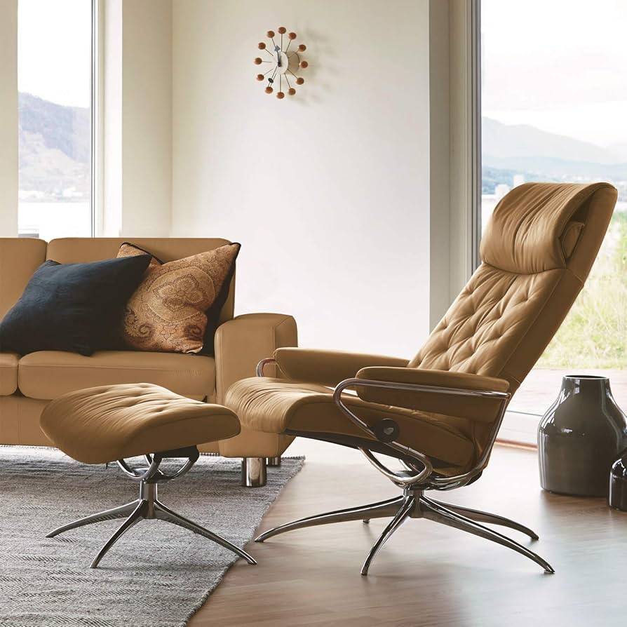 Amazon｜EKORNES [正規品]ストレスレス®メトロ スター トープ/クロム m