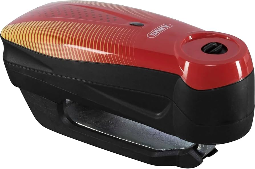 Amazon | ABUS(アブス) バイク用ディスクロック ソニックレッド