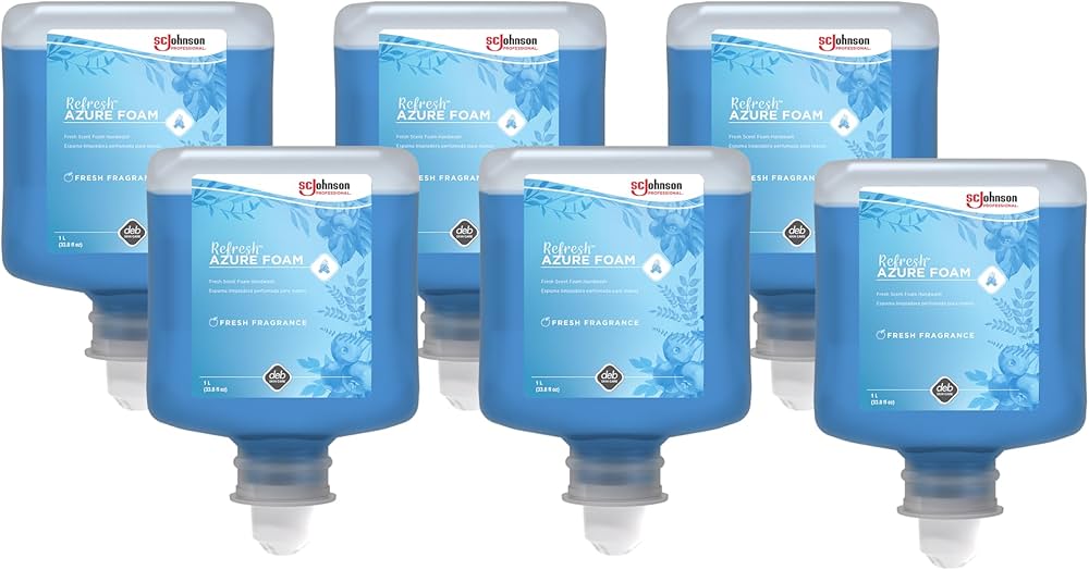 Amazon.com : DEB-AZU1L - Deb Refresh Azure FOAM Wash 1000ml Refill