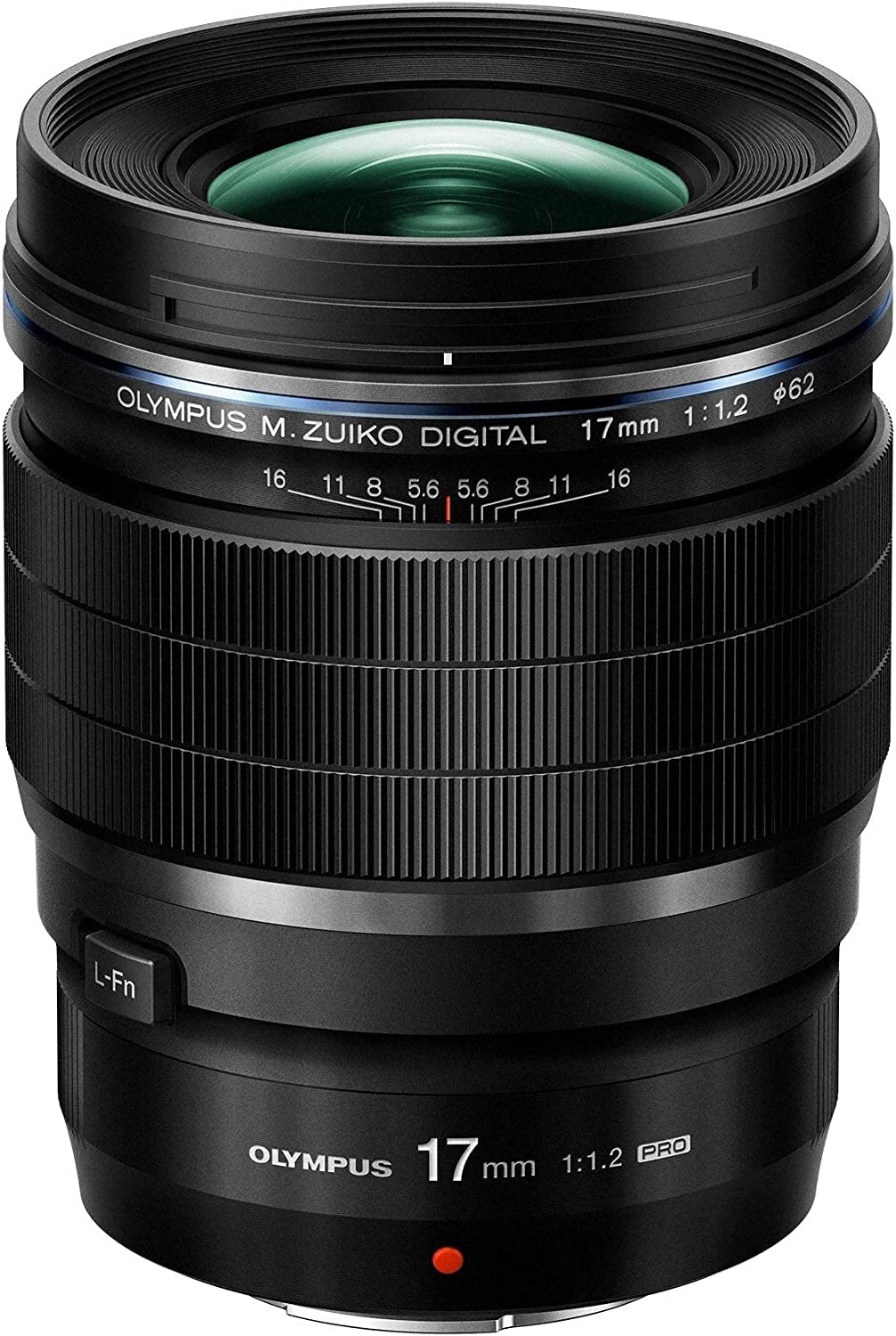 Amazon.com : Olympus M Zuiko 17mm f1.2 PRO Lens, Black (Renewed