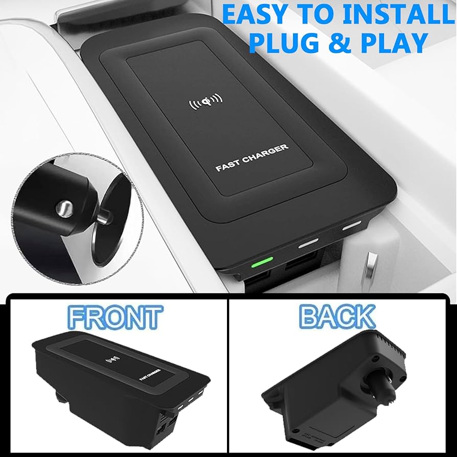 Amazon.co.jp: GQQSXZNTD 2024 新バージョン 車用ワイヤレス充電器