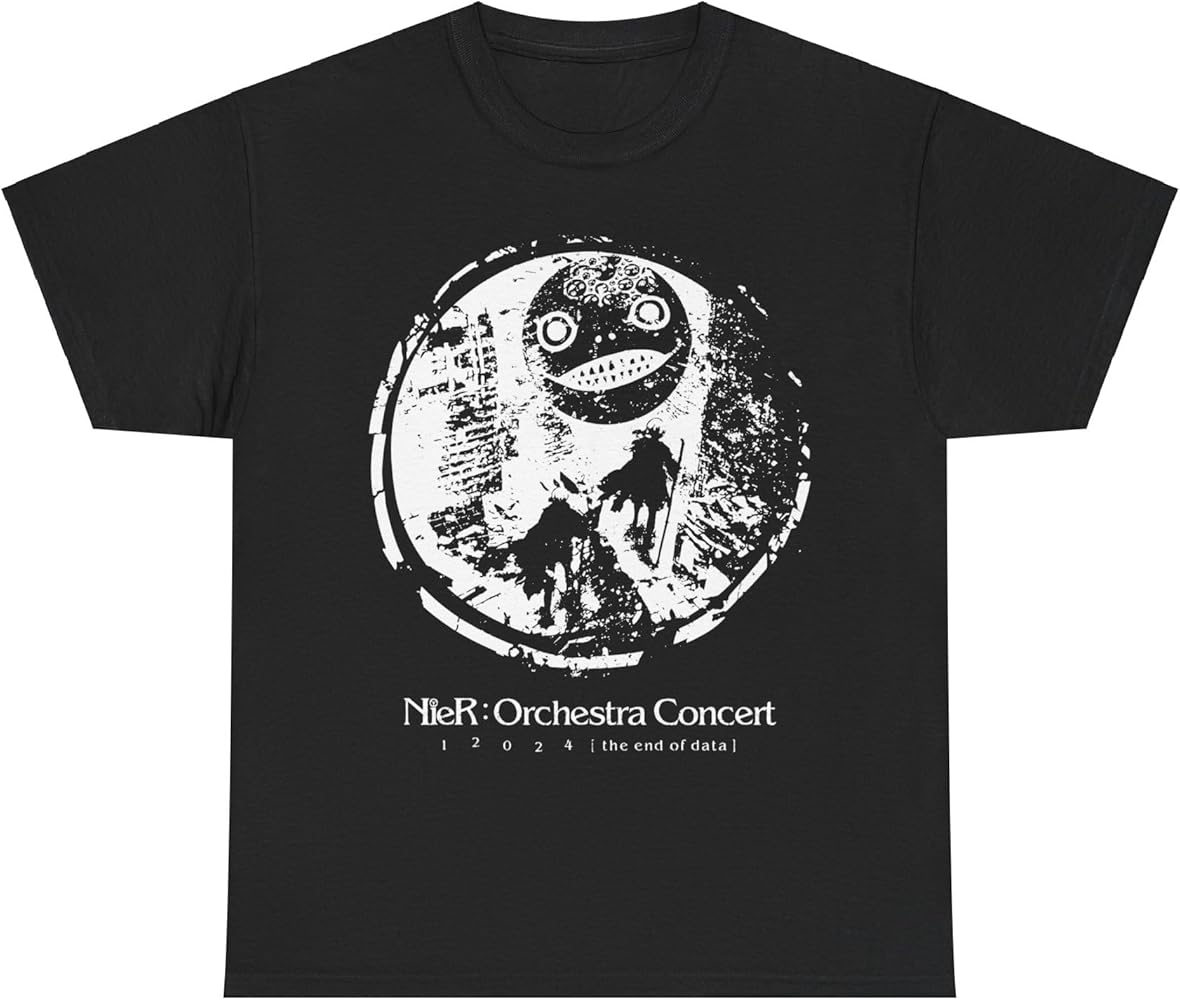 Generic NieR Orchestra Concert Design - Emil/Yoko Taro mask 2B