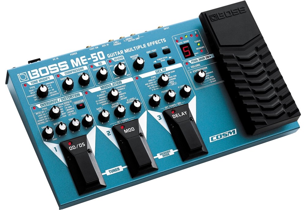 Amazon.com: Boss ME-50 Multi-Effects Guitar Pedal : Musical