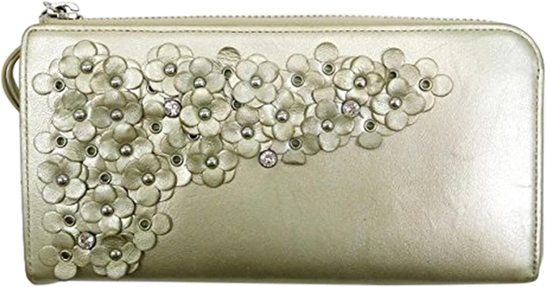 Amazon | [アンテプリマ] 長財布 花柄 レザー X5989 中古 | 財布