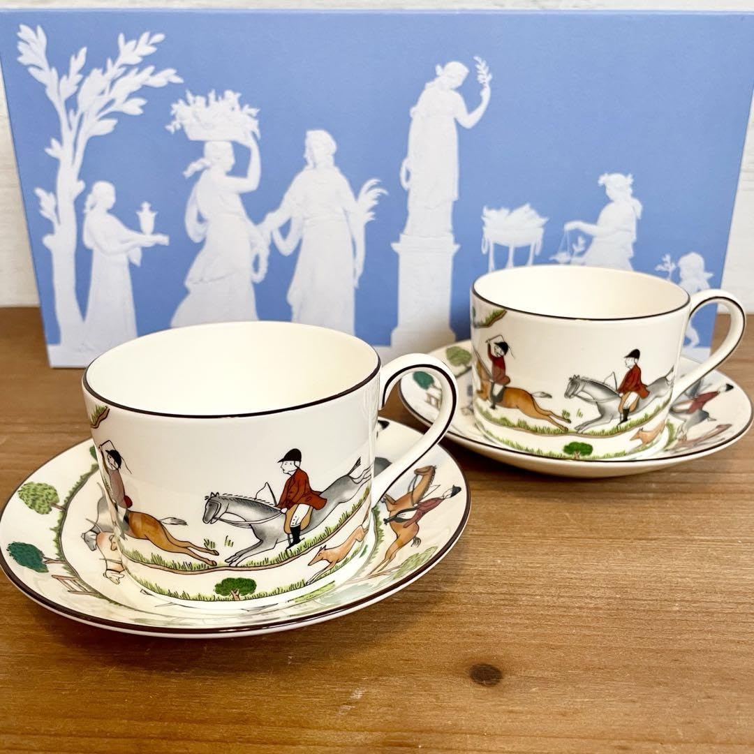 ハンティングシーン プレート5枚組 WEDGWOOD - ウェッジウッド