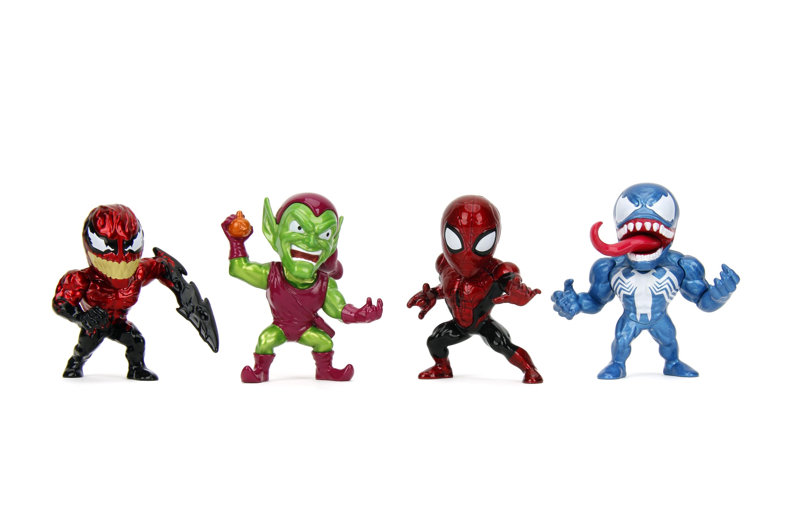 Amazon.co.jp: Jada スパイダーマン メタルフィグ 4個パック