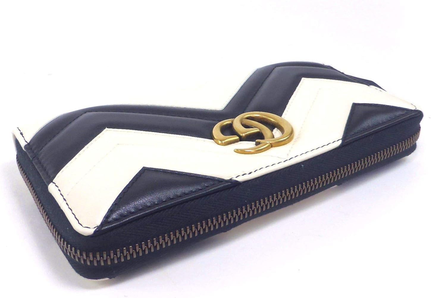 Amazon | [グッチ] ラウンドファスナー 長財布 GGマーモント