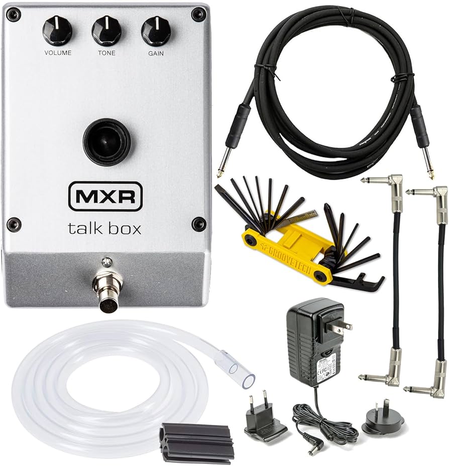 Amazon.co.jp: MXR M222 TALK BOX エフェクトペダル ボイスボックス