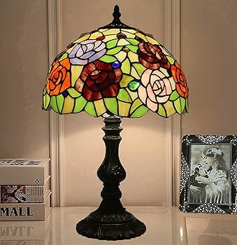 Amazon.co.jp : ティファニーランプ、伝統的なティファニー スタイルの