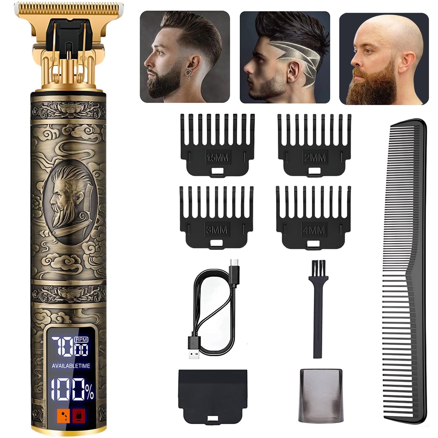 Amazon.co.jp: バリカン LRCUOPY 電動バリカン ヘアカッター 散髪用