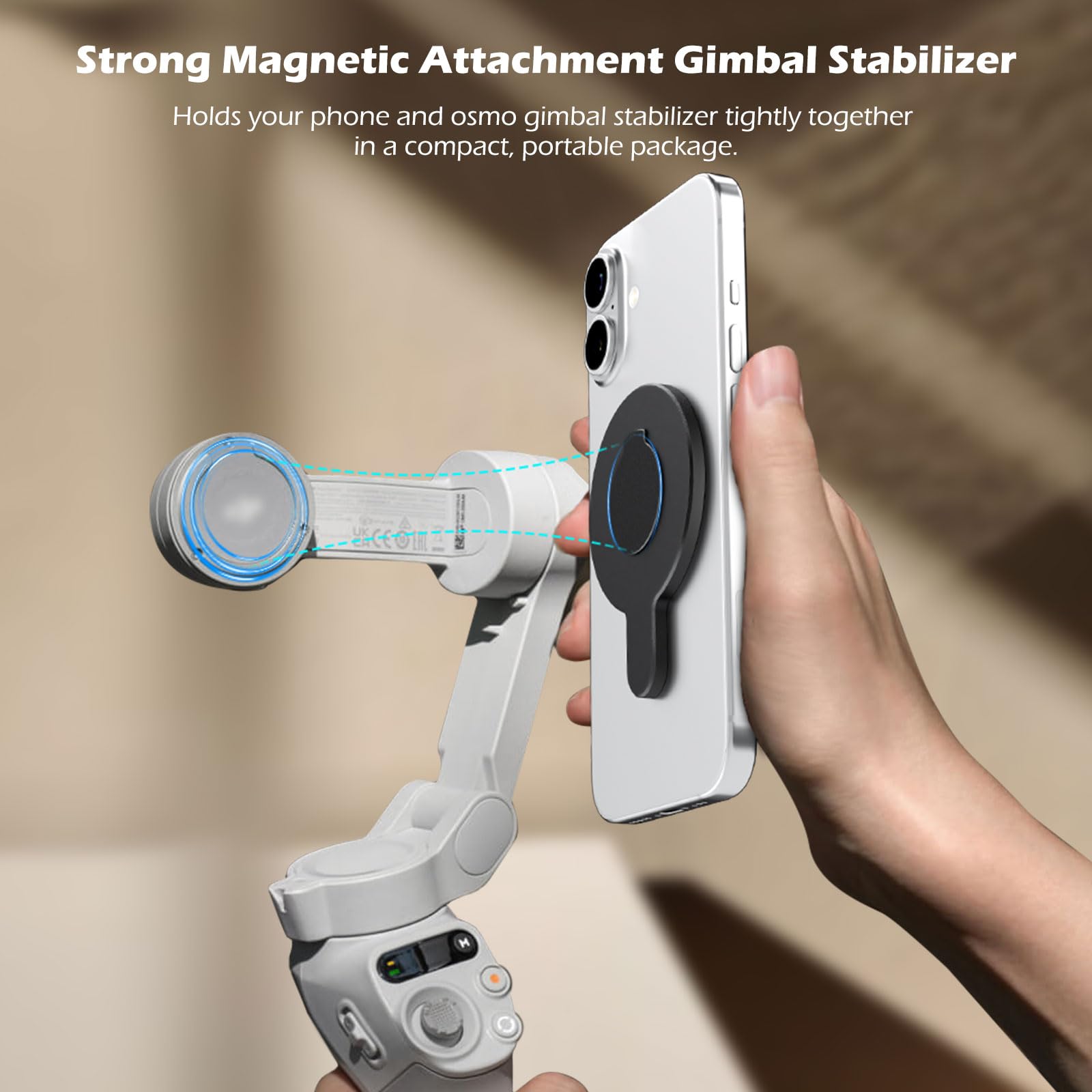 Amazon.com : ALAFLY for DJI Magnetic Adapter Phone Mount