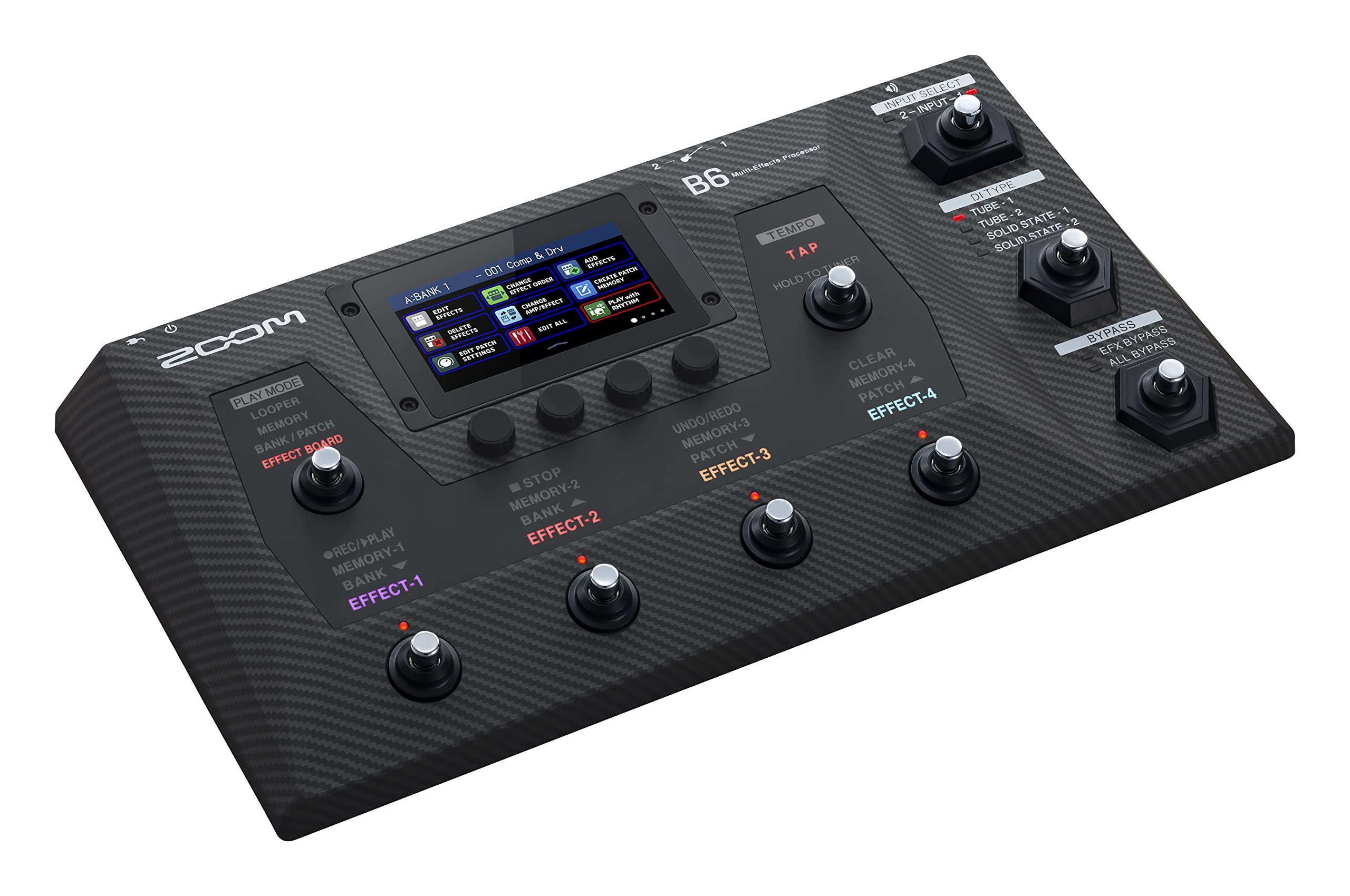 Amazon | ZOOM ズーム B6 Bass Multi-Effects Processor ベース用