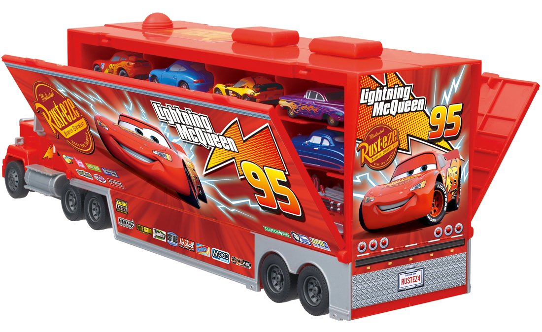 Amazon | トミカ カーズ たくさんのせよう!大きなマック | ミニカー