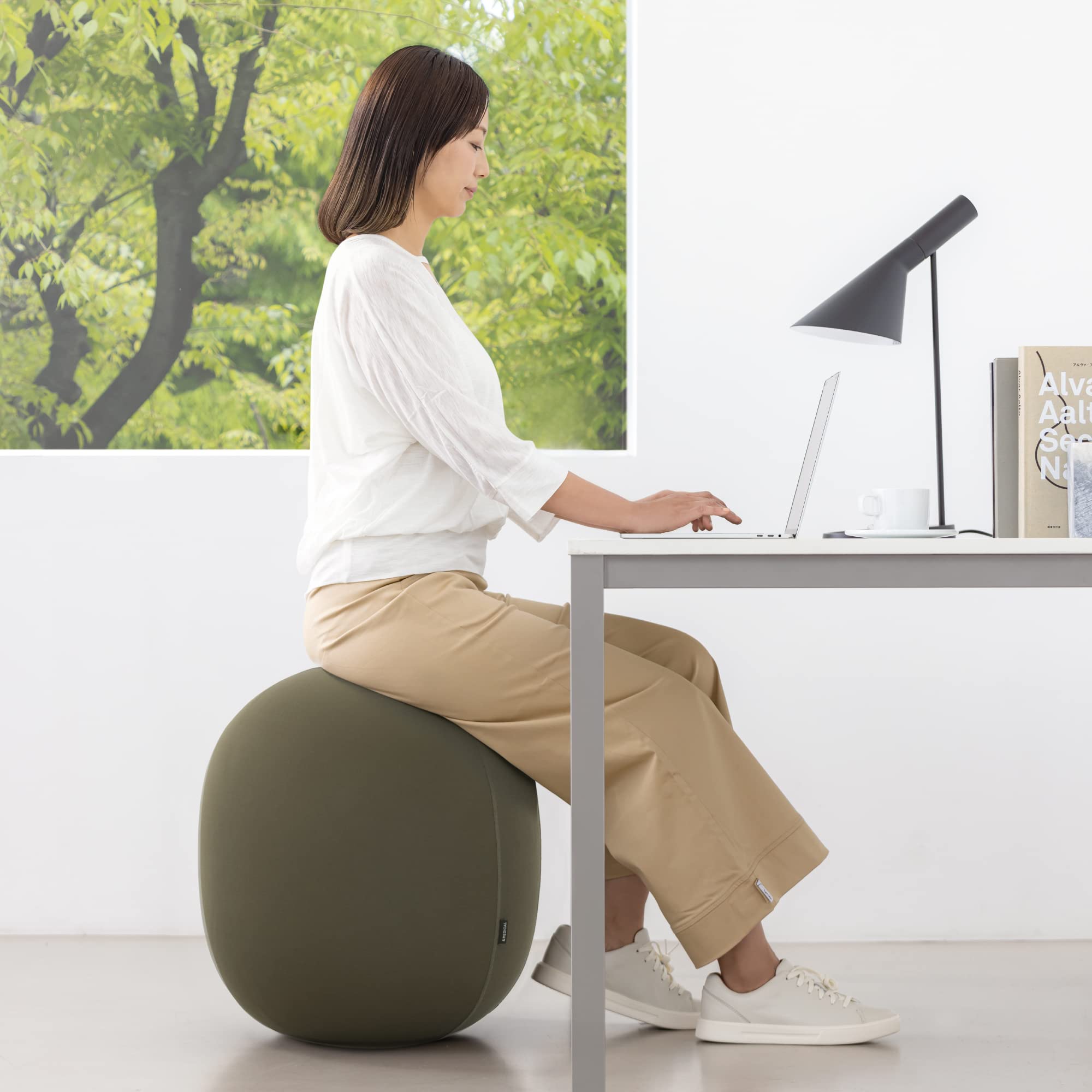 Amazon | アンドメディカル MALLOW (マロウ) バランスボール 椅子