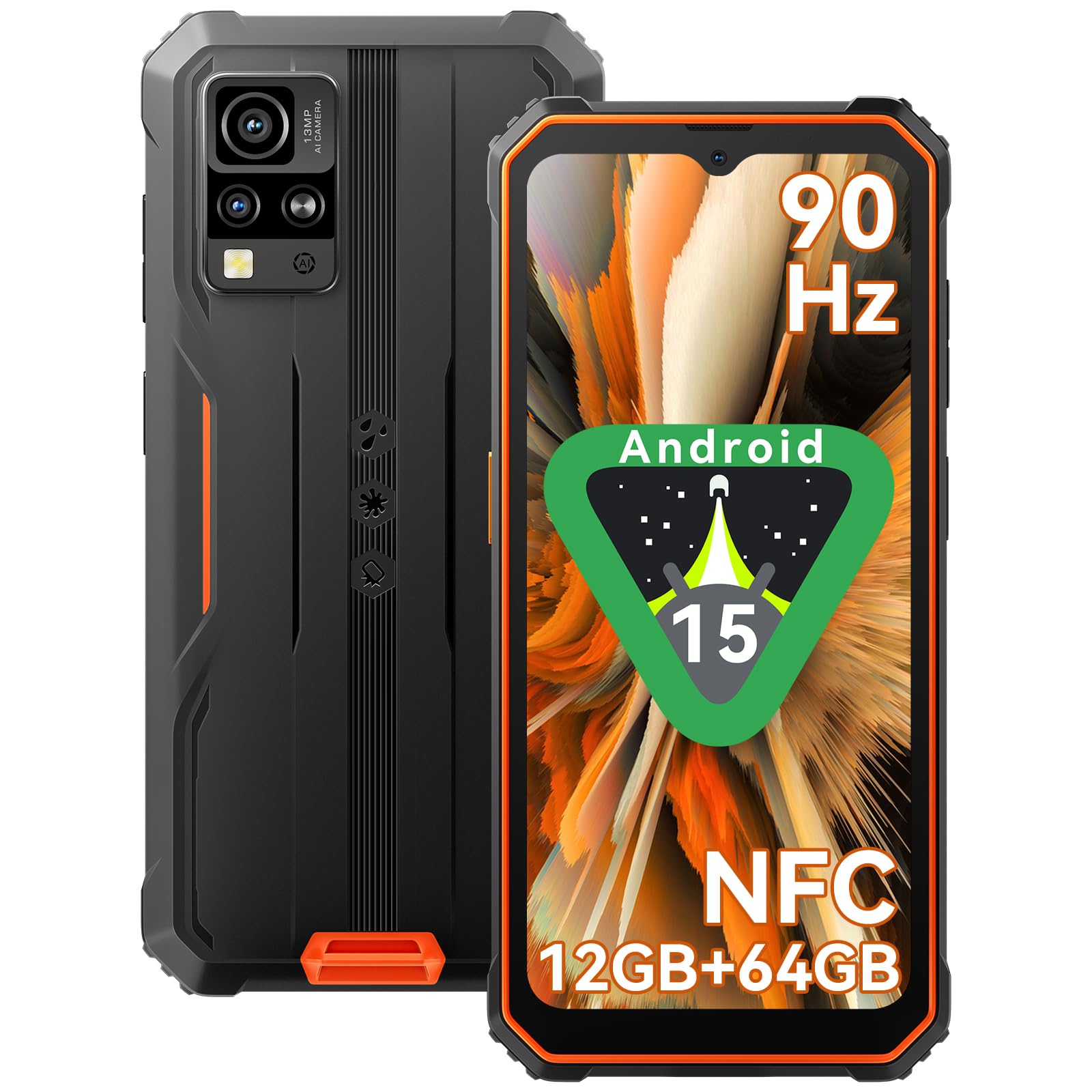 Amazon | Blackview BV4800SE タフネススマホ Android15 SIMフリー