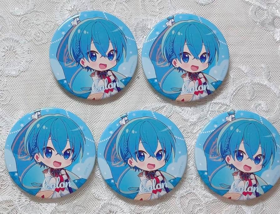 ころんくん 缶バッチ 2020Summerデフォ 痛バ ころんくん 2020Summer缶